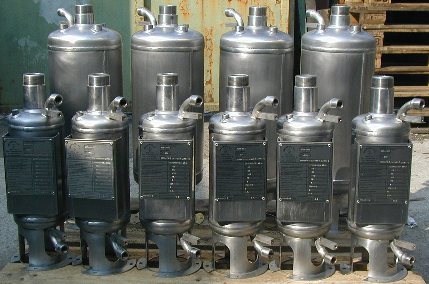 Serbatoi di piccole dimensioni