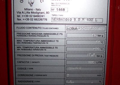 Serbatoi antincendio